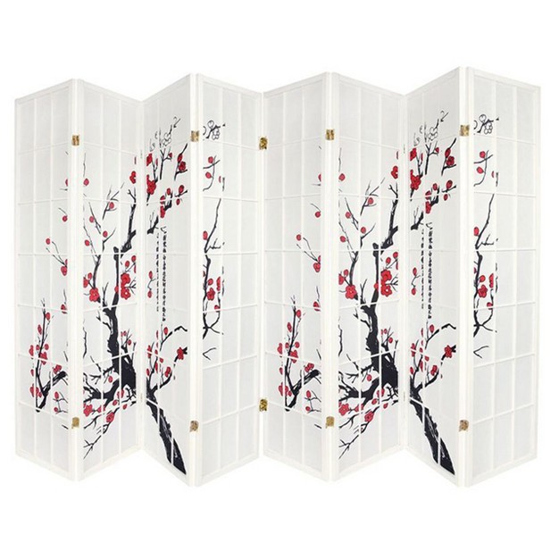 Legacy Decor Room Divider Privacy Screen Panel Blossom Shoji Design