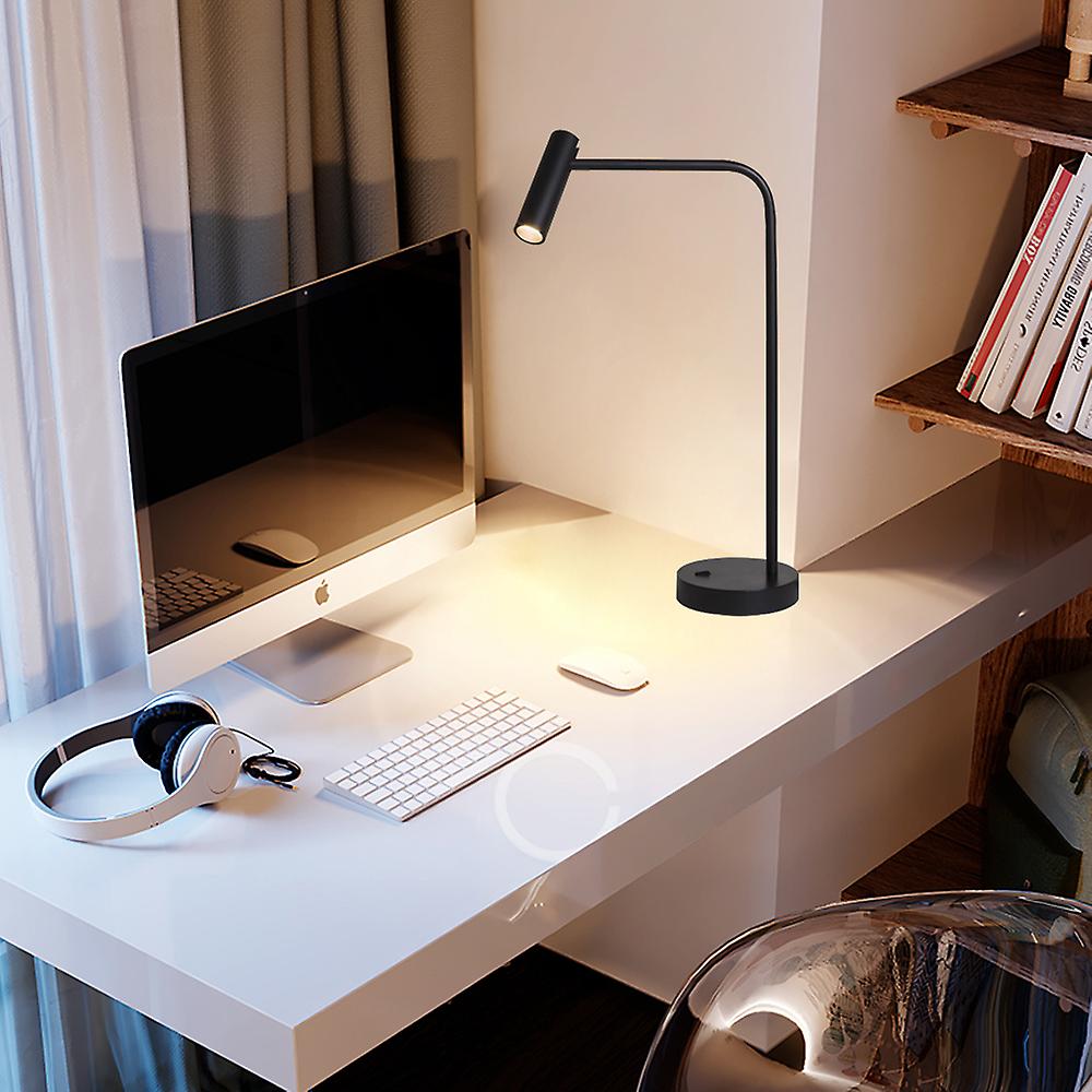 Nordic Led Office Table Light Metal Table Lamp With Switch Desk Book Reading Modern For Bedroom Study Stand Room Book Light