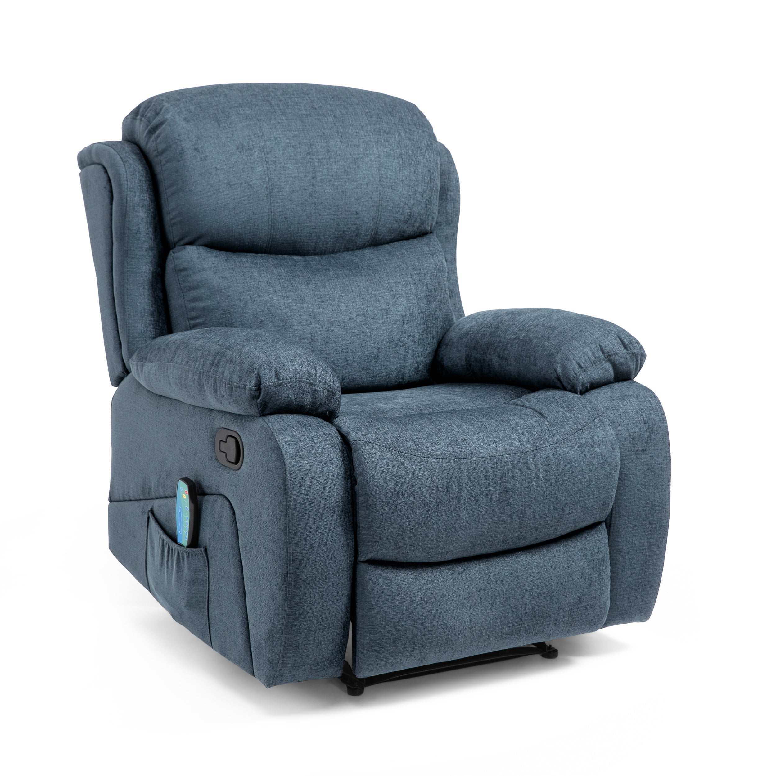 Cuthbert Contemporary Pillow Tufted Massage Recliner