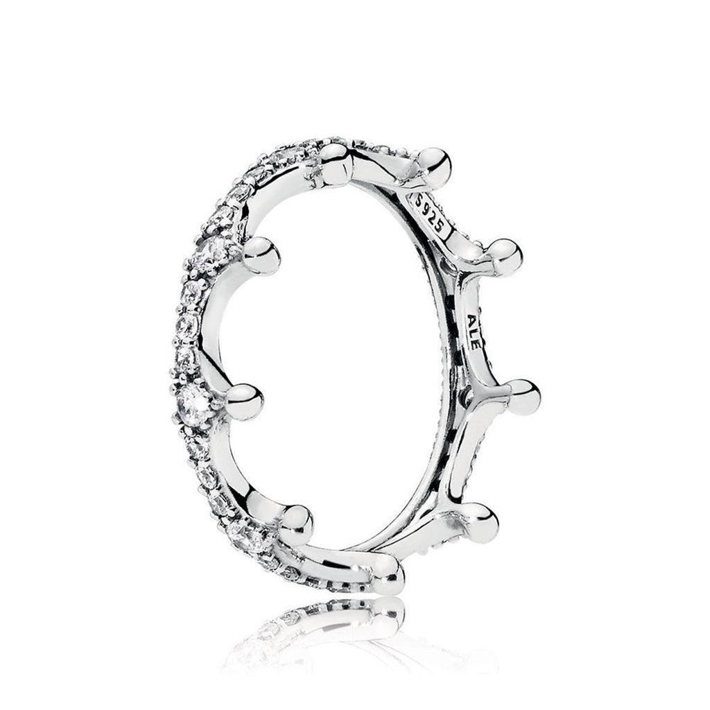 PANDORA  Enchanted Crown Ring in Sterling Silver