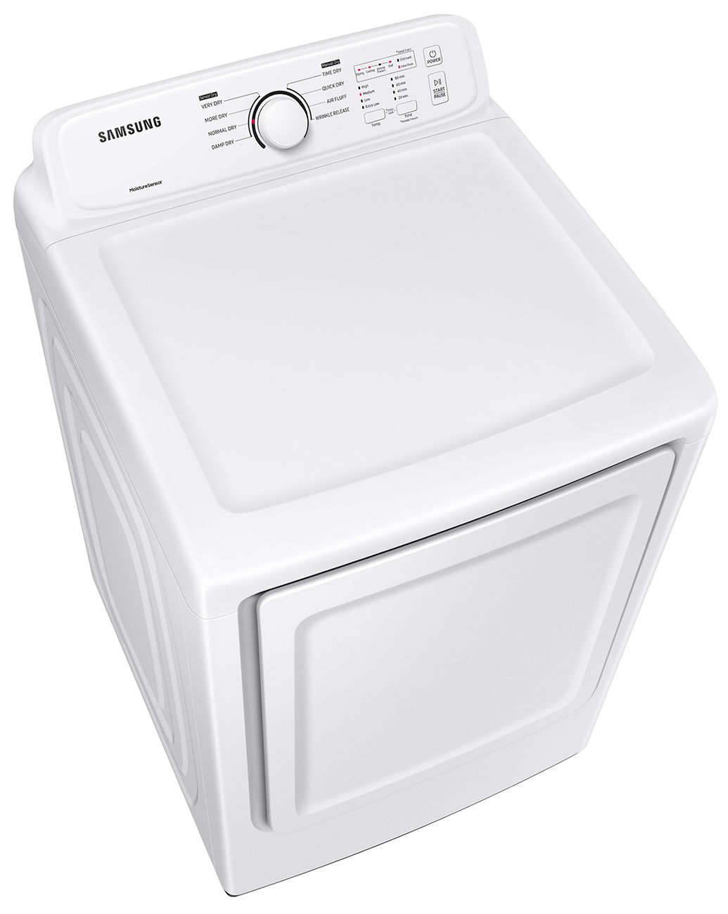  7.2 Cu. Ft. White Gas Dryer With Sensor Dry And 8 Drying Cycles