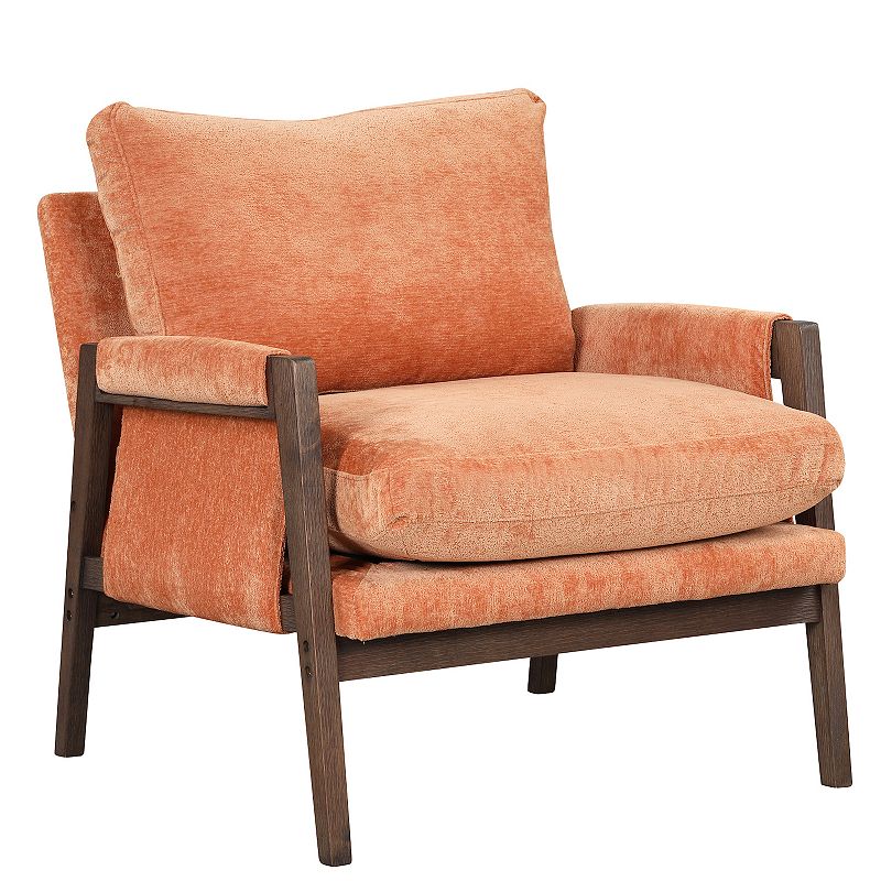 Merax Mid-century Modern Velvet Accent Chair