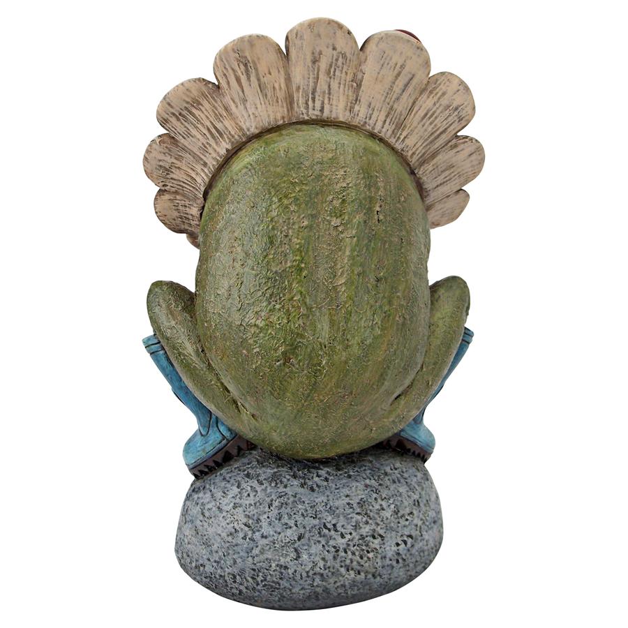 Design Toscano Flowery Frog Garden Welcome Statue