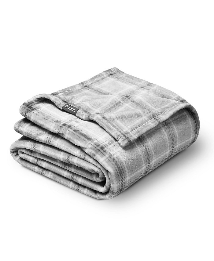 Bare Home Fleece Microplush  Full Queen  Blanket