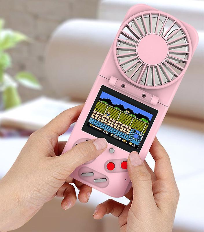 Portable Game Console 2 In 1 Game Console With Personal Mini Fan