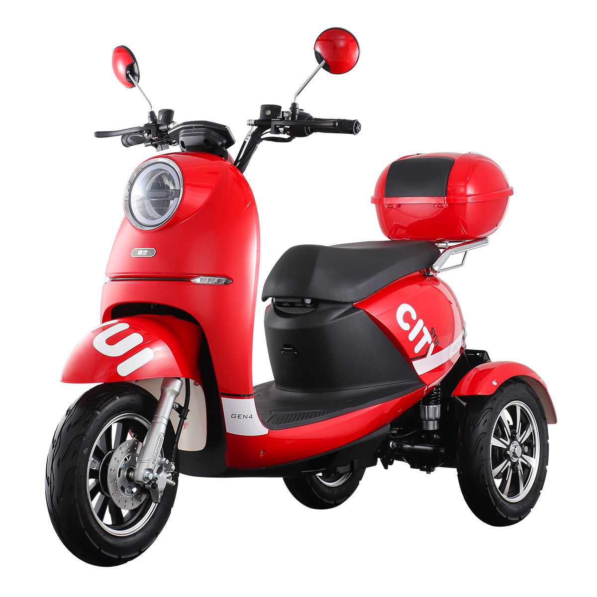 Best Safety and Popular Adult three wheel Electric Tricycles Electric Bike Cheap Electric Scooter Manufacturers