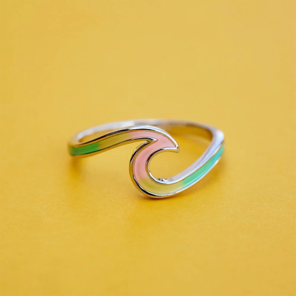 Pura Vida  Tie Dye Wave Ring