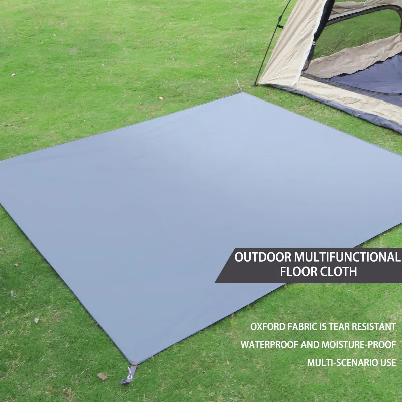 Waterproof Camping Tarp Thicken Picnic Mat Durable Beach Pad Multifunctional Tent Footprint Sun Canopy Ground Sheet For Hiking