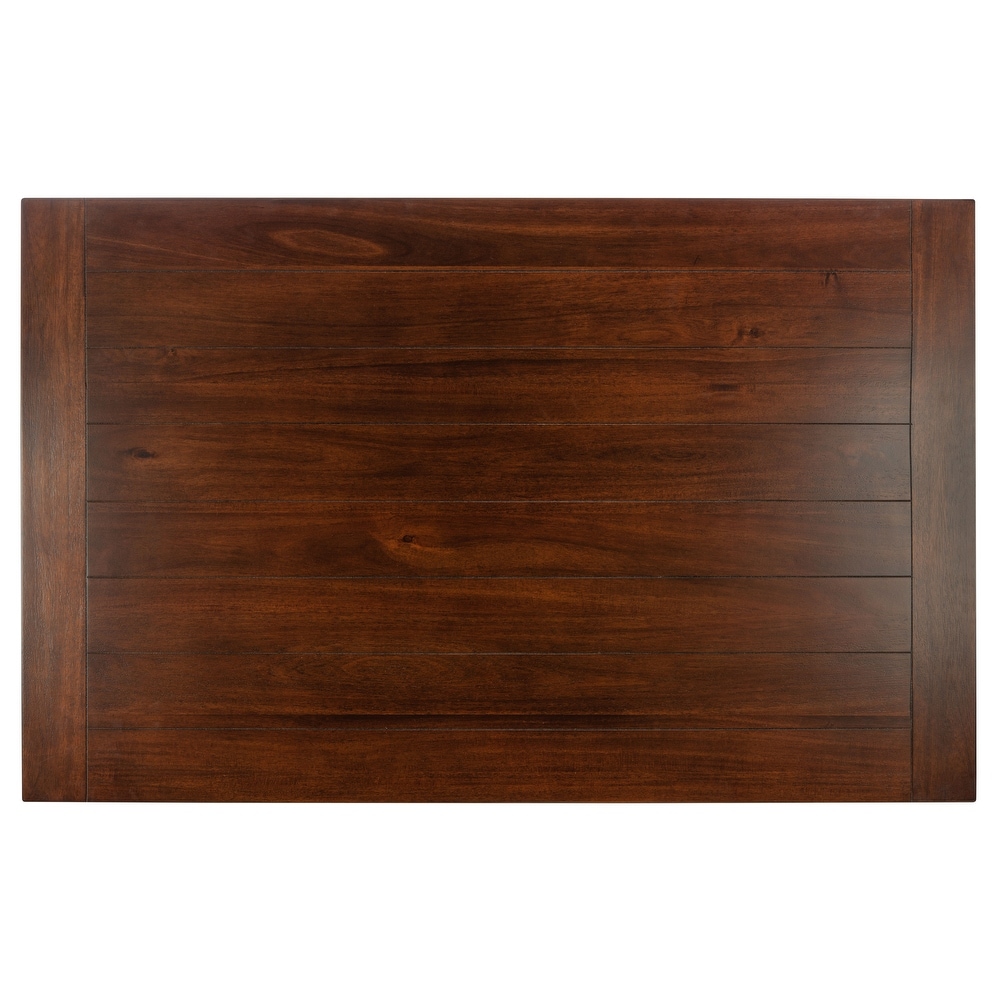 SAFAVIEH Ainslee Brown Rectangle Dining Table   57\