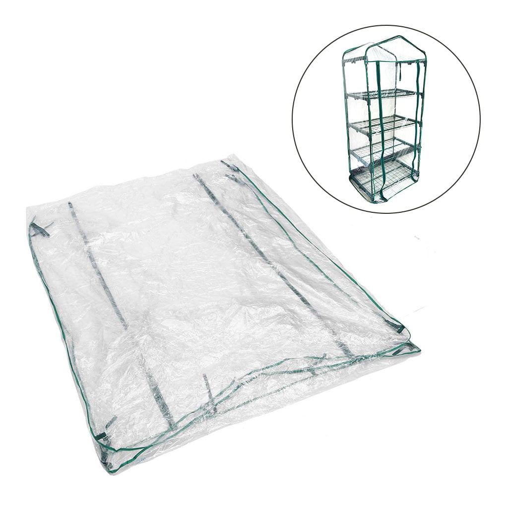 "Garden Greenhouse Cover Plant Growth House Transparent Waterproof Cover,4-tier"