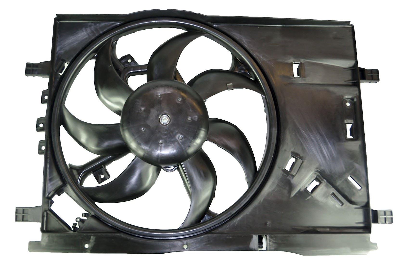 Radiator Cooling Fan With Motor 1341392 For Fiat Punto Evo， Grande Punto 1.2， 1.4