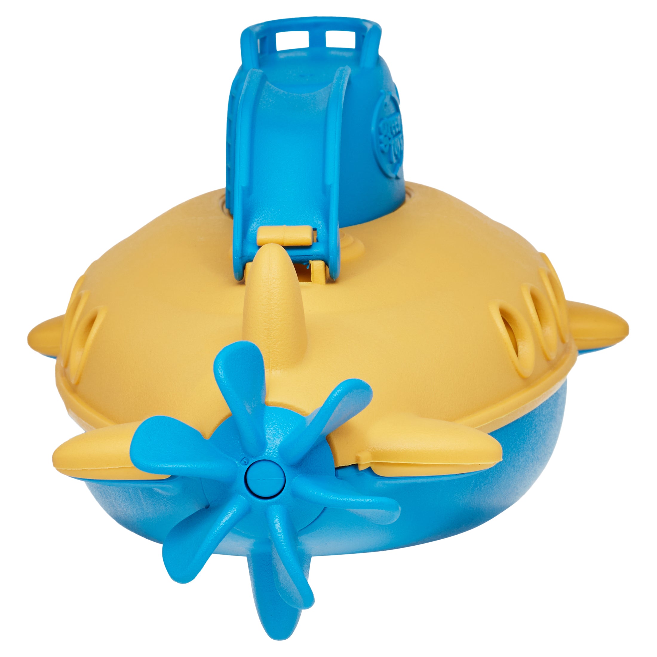 Green Toys Submarine Bath Toy， Blue Cabin， for Unisex Infants 6 Months+