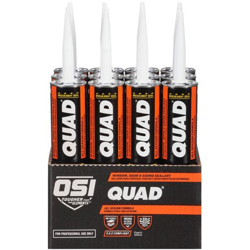 SEALANT QUADVOC WHT 10OZ