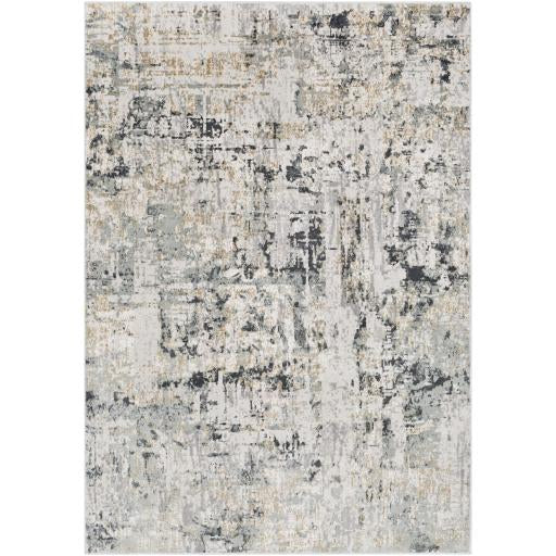 Quatro Silver Gray Rug in Various Sizes