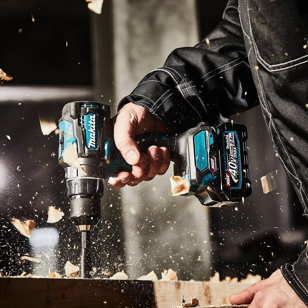 Makita 40V Max XGT Brushless Cordless 12 in. Driver-Drill Kit (2.5Ah) GFD01D