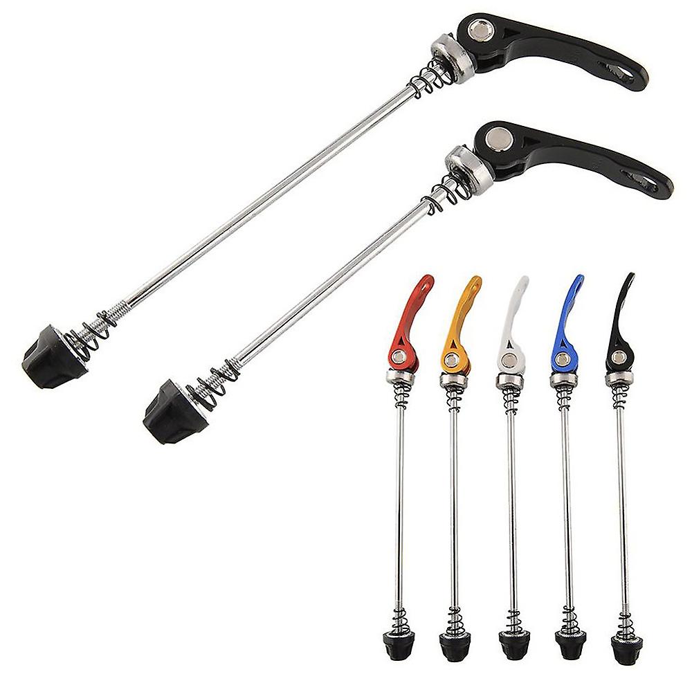 1pcs Front Quick Release Skewer，1pcs Rear Quick Release Skewer