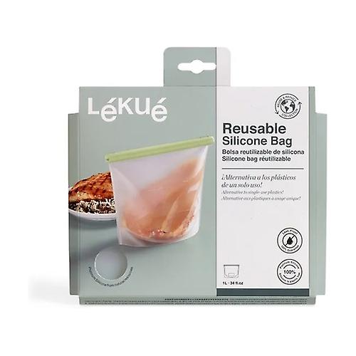 Platinum silicone reusable bag 1 unit