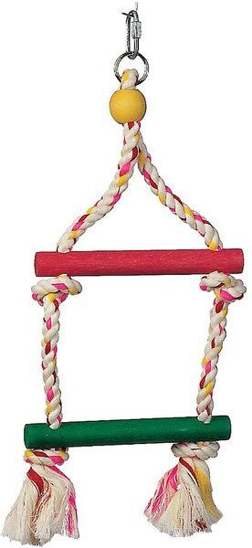 Living World Junglewood 2-Step Bird Rope Ladder