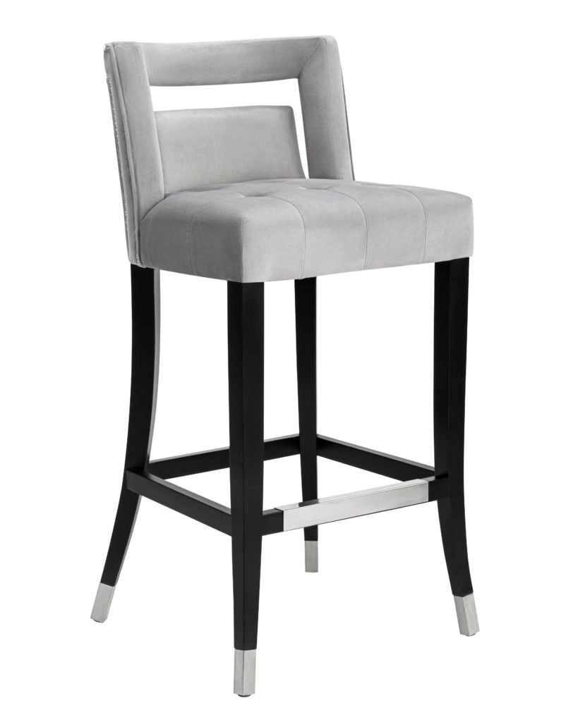 Hart Velvet Bar Stool