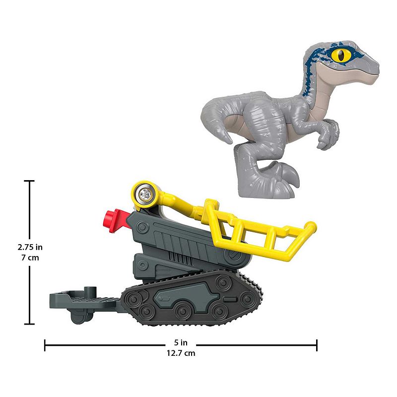 Fisher-Price IMAGINEXT Jurassic World Dominion Baby Beta Dinosaur and Snare Toy