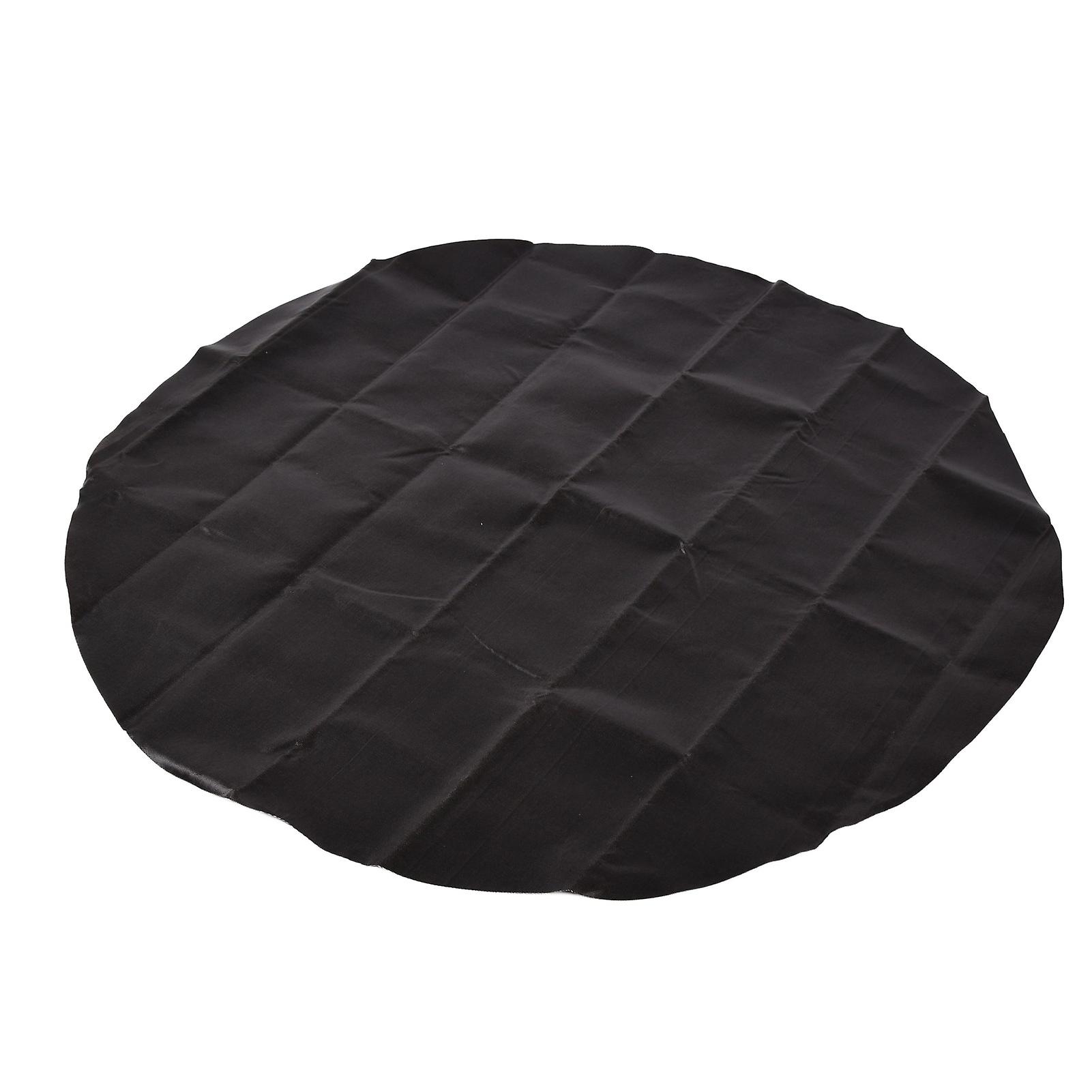 Outdoor Mat Fiberglass Fireproof Foldable Durable Washable Bbq Grill Mat For Camping Lawn40in