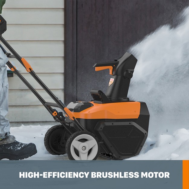 Cordless Snow Blower With Brushless Motor