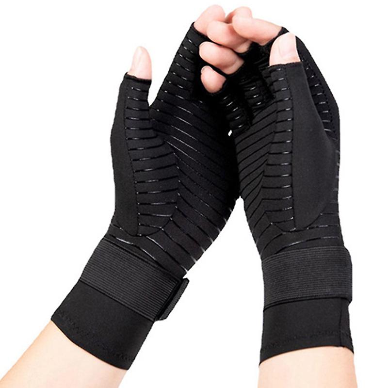 Wrist Compression Arthritis Gloves Lightweight Breathable Pain Relief Carpal Tunnel For Women And Men New