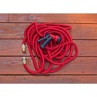 Emsco 34 in. Dia x 100 ft. Expandable Hose with Spray Nozzle 1545-100-1