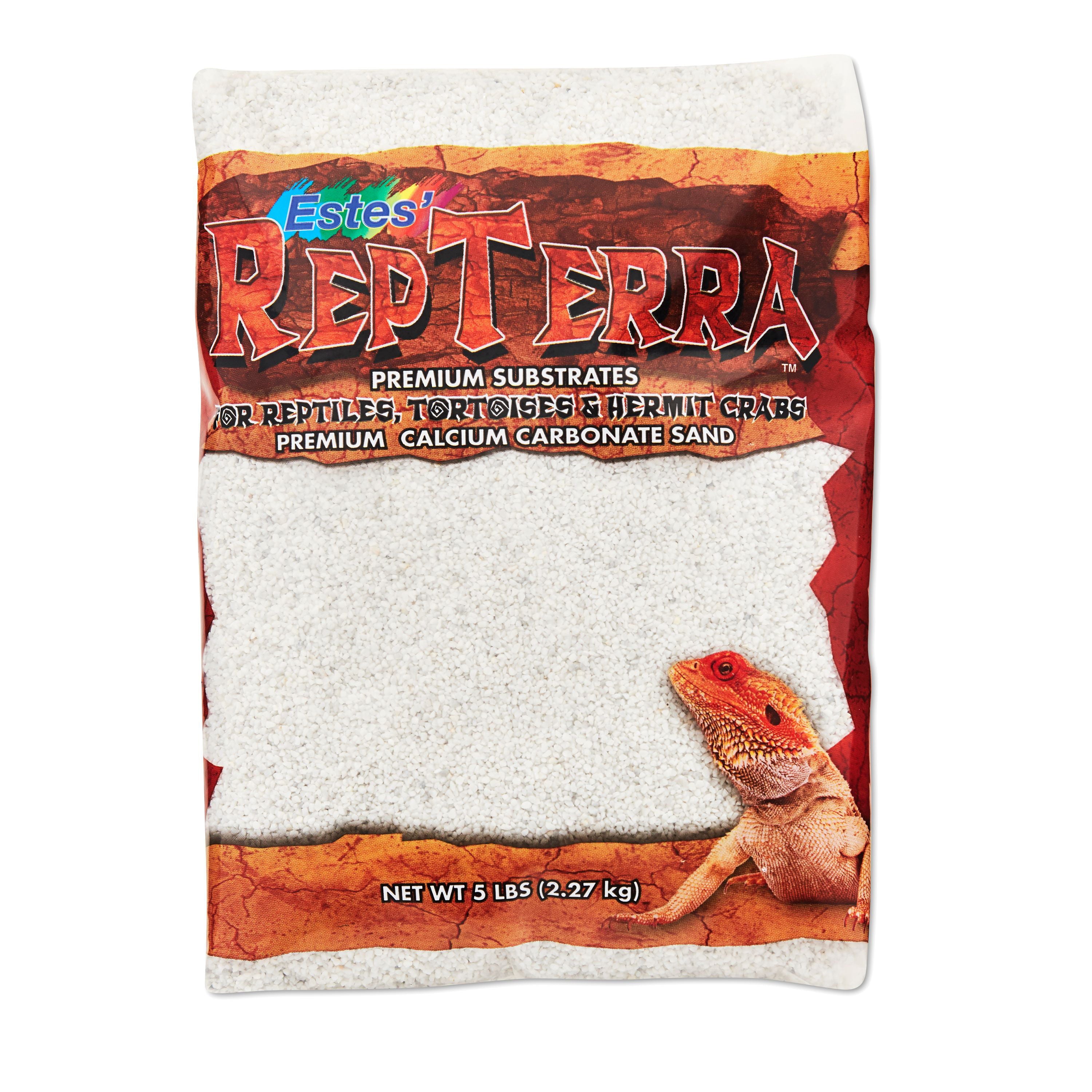 RepTerra White Reptile Sand 5 lb Bag