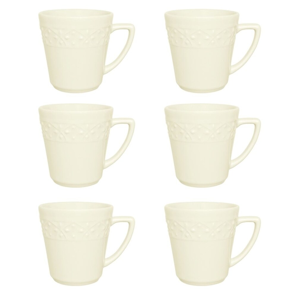 Manhattan Comfort Mendi 6 Mugs (12.17 oz.)