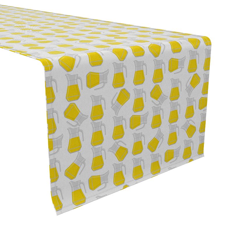 Table Runner， 100% Cotton， 16x72， Lemonade Pitchers