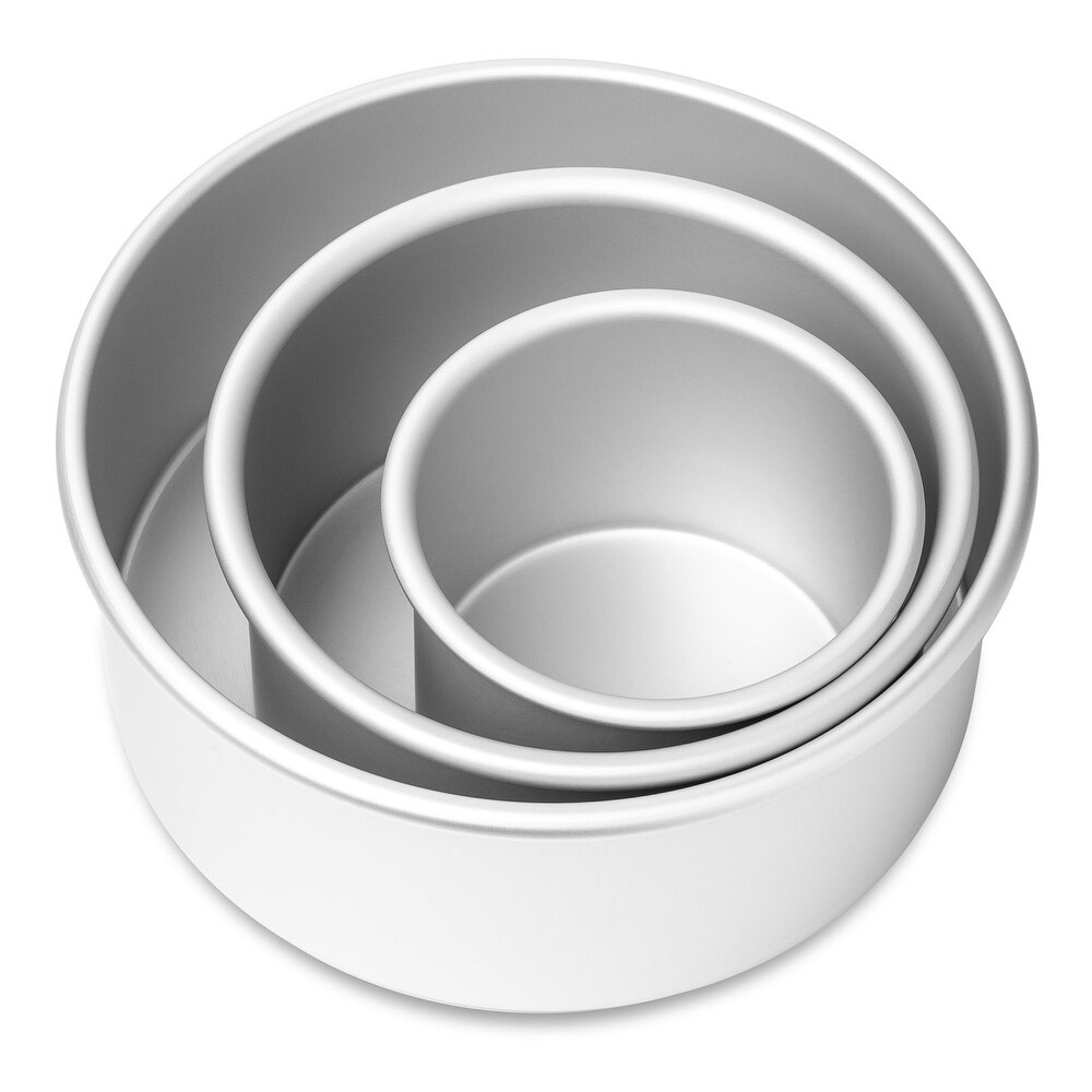 Round Aluminum Cake Pan Sets   Last Confection