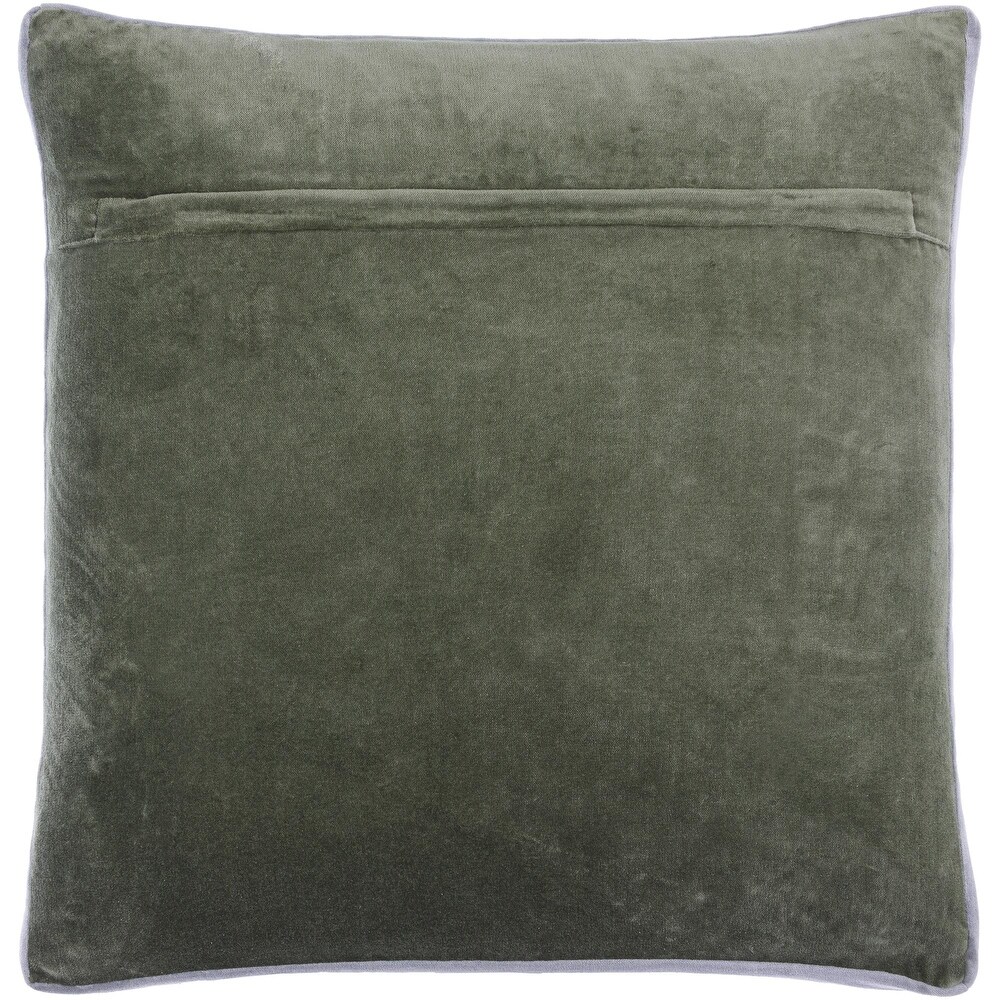 Beau Modern   Contemporary Solid Color Accent Pillow