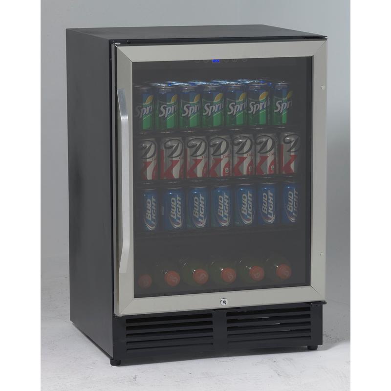 Avanti 24in 5.0cu.ft. Freestanding/Built-In Beverage Center BCA516SS