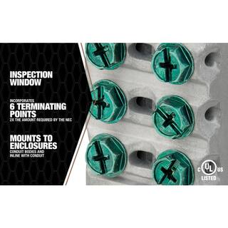 Southwire 12 in. Inline Intersystem Bonding Bridge Connector MEIBB