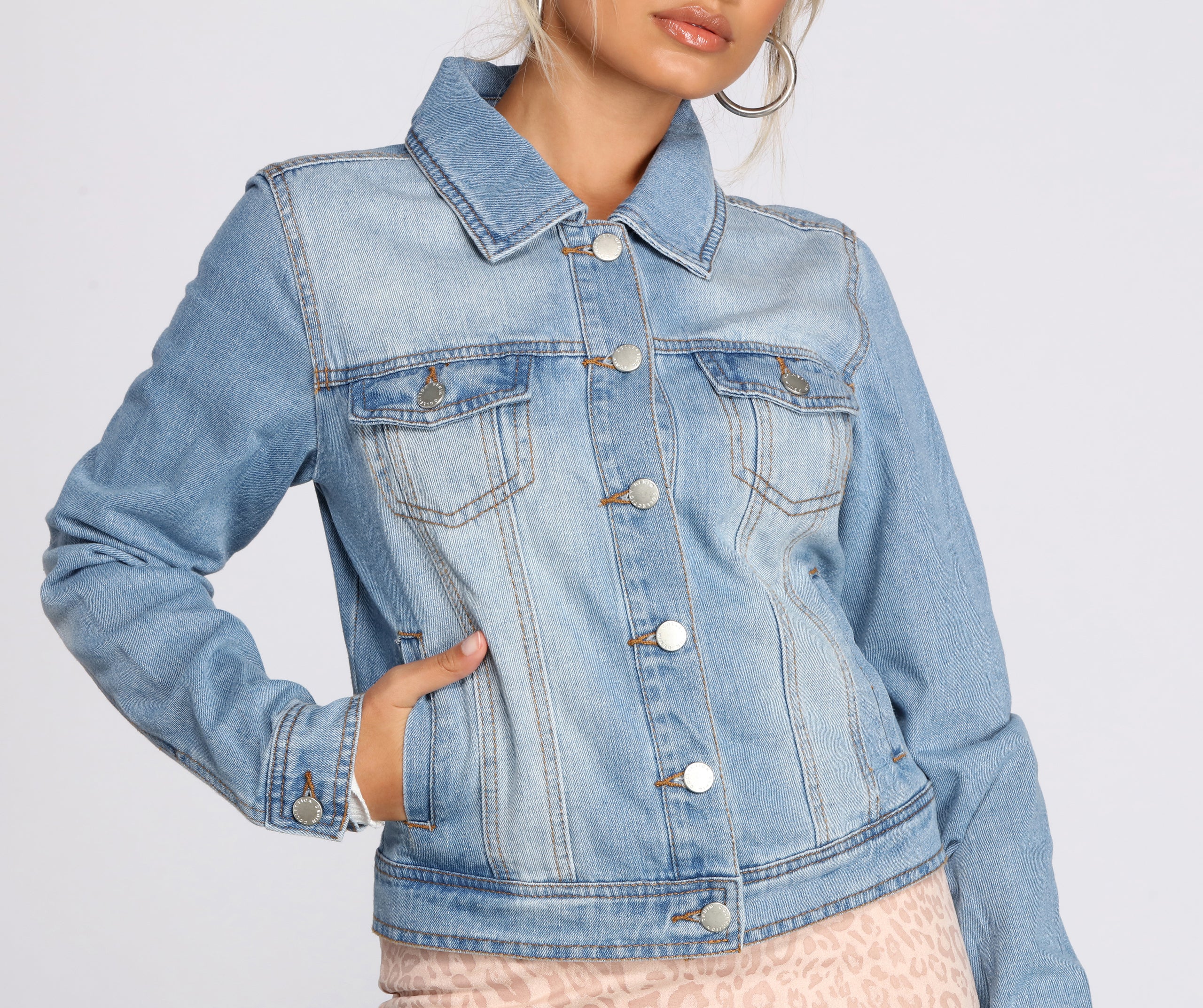 Basic Vibes Denim Jacket