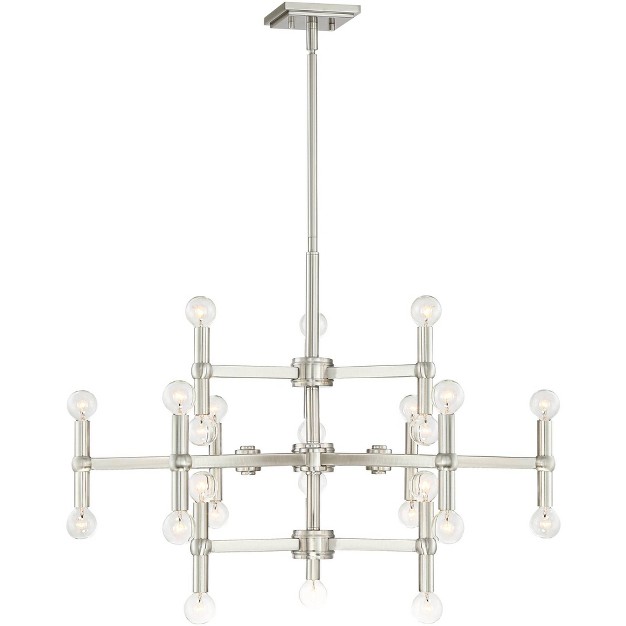 Wide Modern 24 light Fixture For Dining Room House Foyer Kitchen Island Entryway Bedroom Home