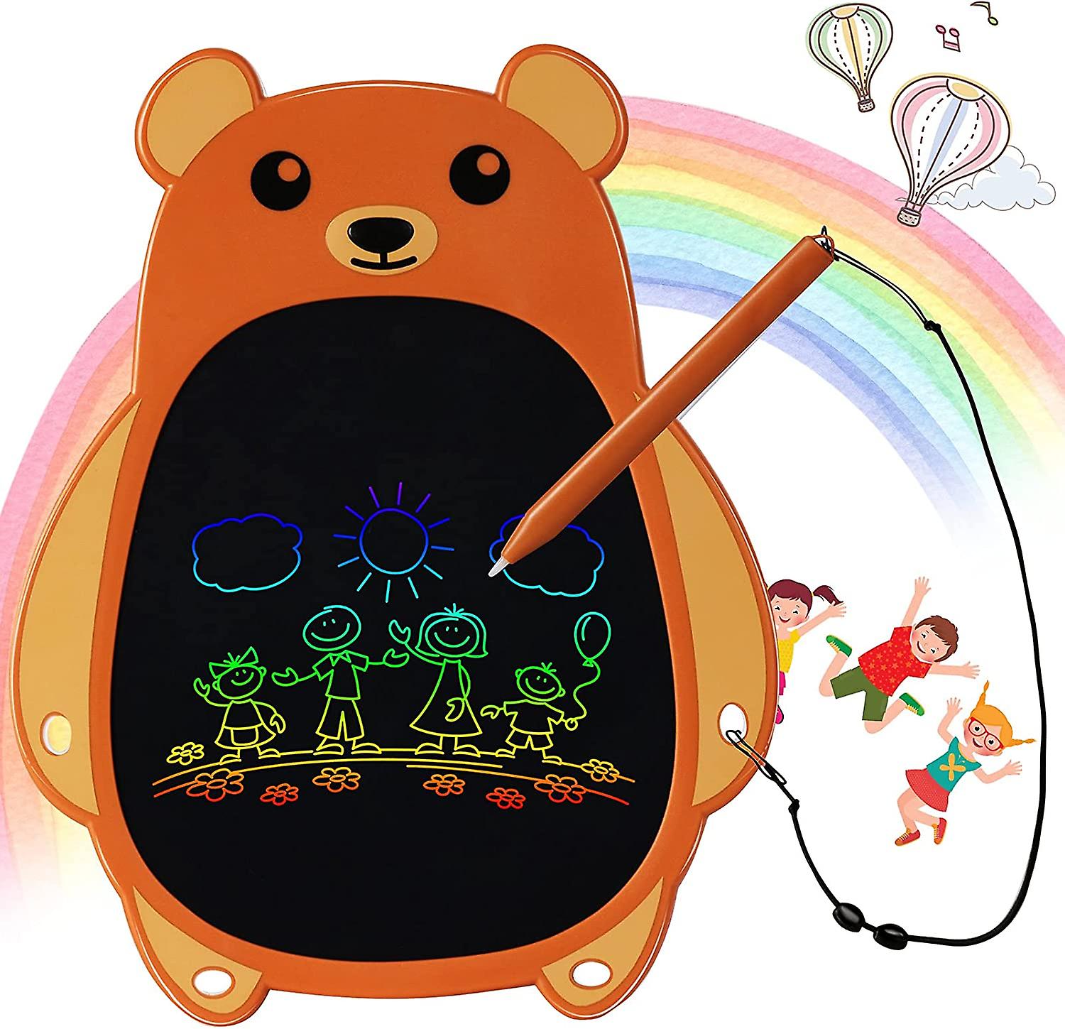 Baicccf Lcd Writing Tablet 8.5 Inch Lcd Drawing Tablet Drawing Board For Kids Led Drawing Pad Kids Doodle Board Educational Learning Toys For 3 4 5 6