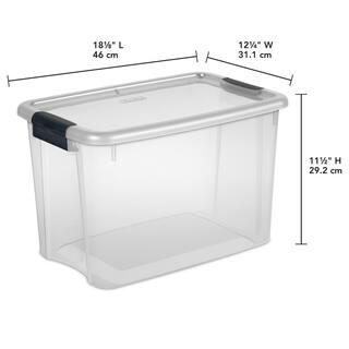 Sterilite 30 Qt. Latch Storage Box 19858606