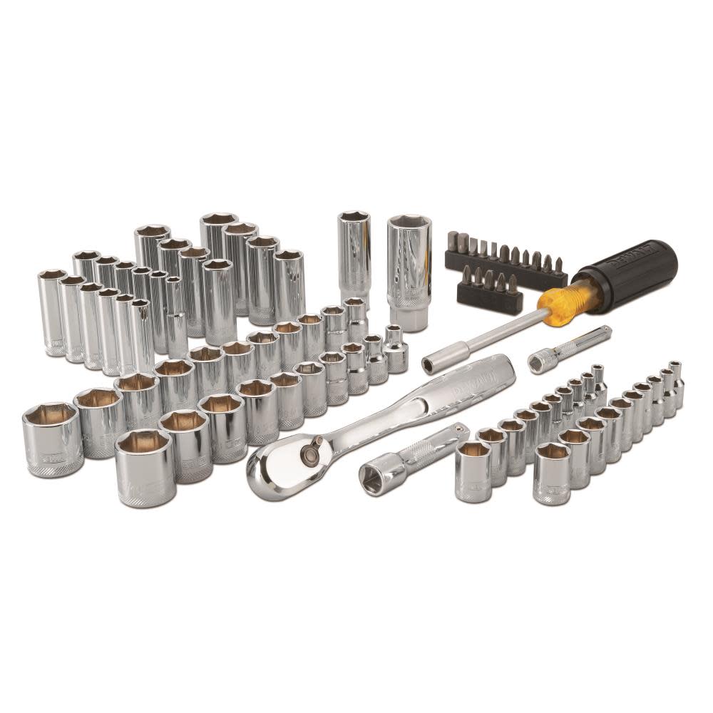 DEWALT 84 Pieces Mechanics Tool Set DWMT81531 from DEWALT