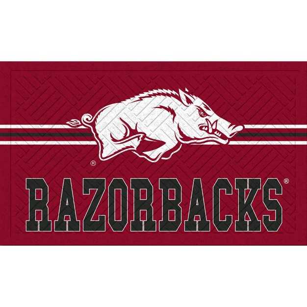 Embossed Mat Cross Hatch University Of Arkansas