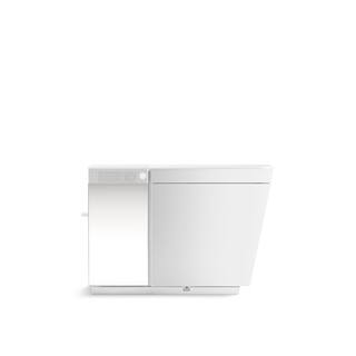 KOHLER Numi 2.0 Smart 1-piece 1.0 GPF Dual Flush Elongated Toilet in White Seat Included 30754-PA-0