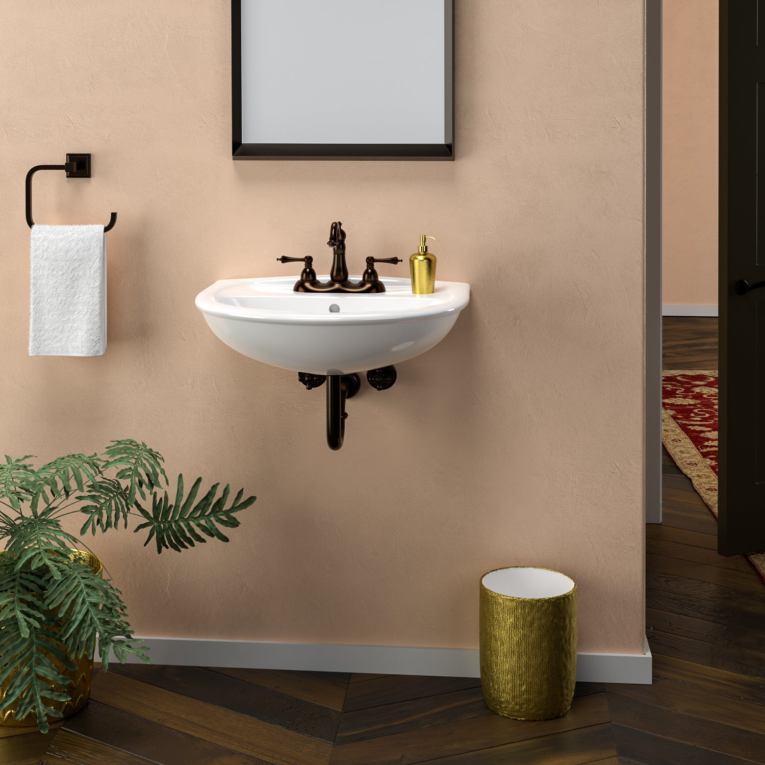 Karla 505 Wall-Hung Basin