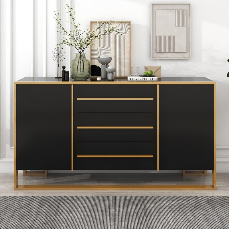 Modern Sideboard Buffet Cabinet with Storage  59\