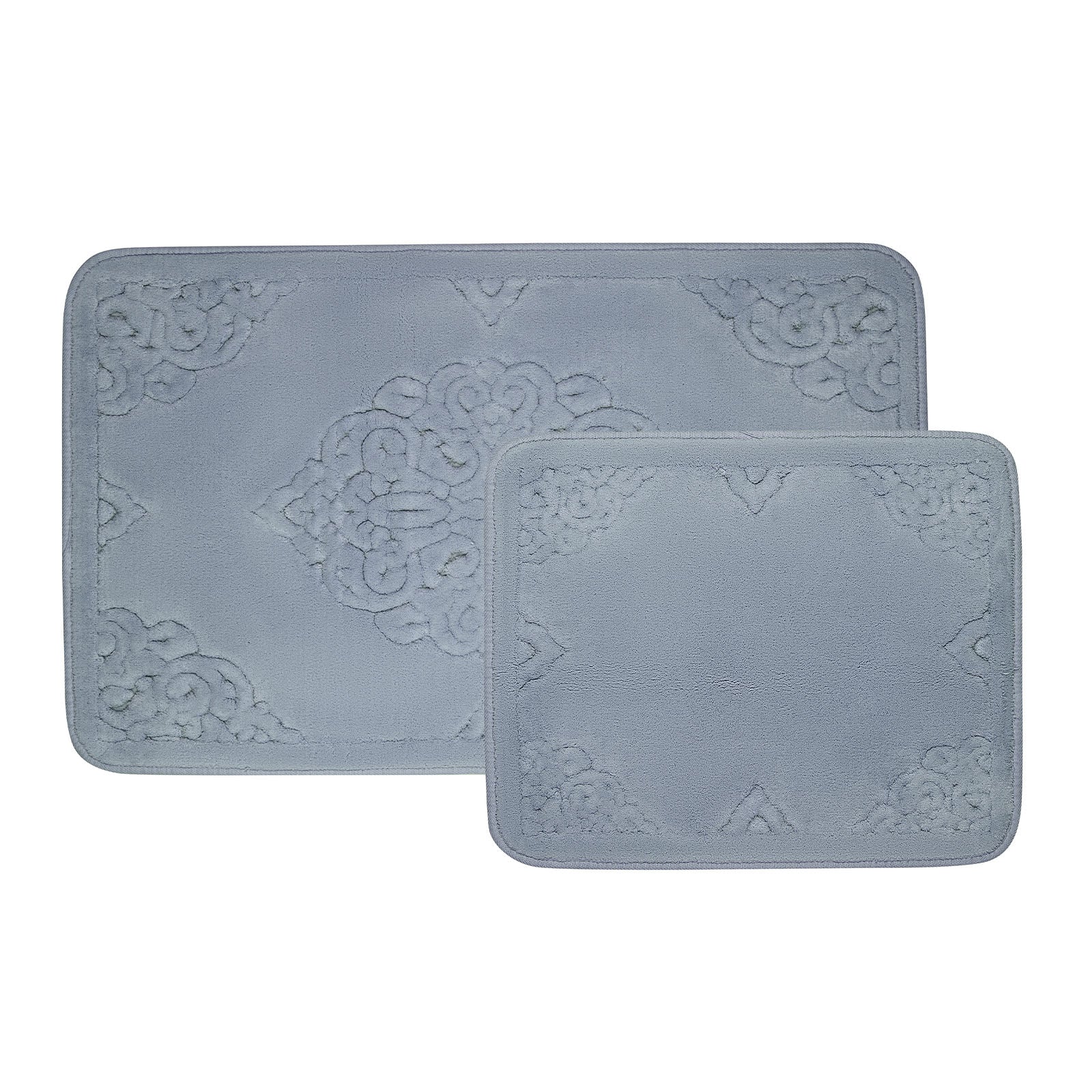 Karaca Home Damila Gri 2 Pieces Bath Mat 200.15.01.0264