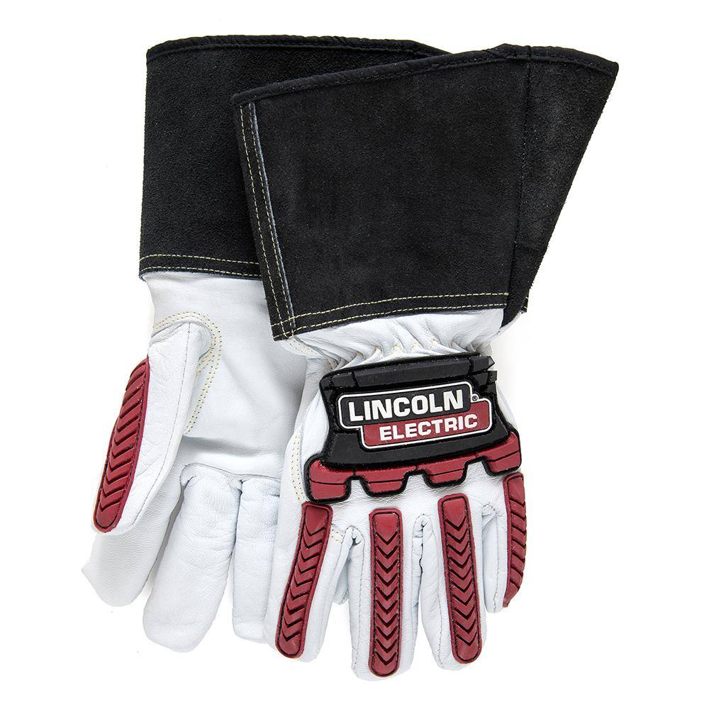 Lincoln Electric Large Impact and Cut Resistant Welding Gloves KH846L