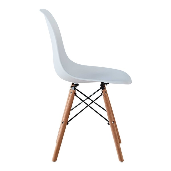White Dining room，living room chair，set of 2