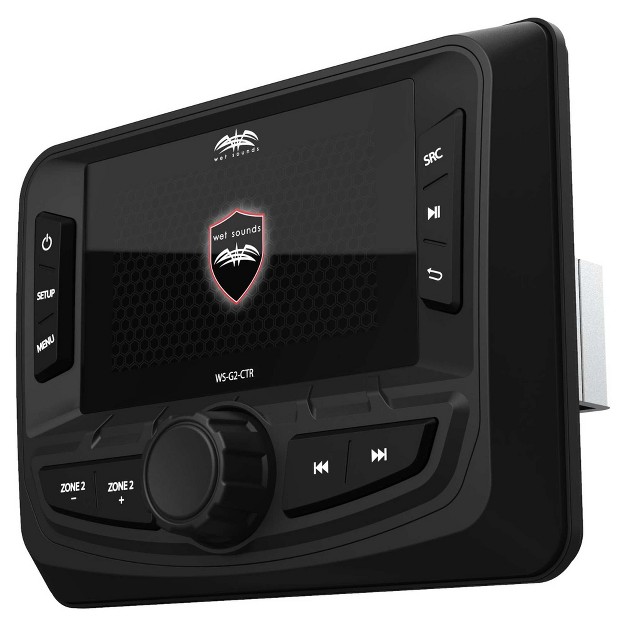 Wet Sounds Ws g2 ctr Wired Transom Remote With Full Color Display For Ws mc 20