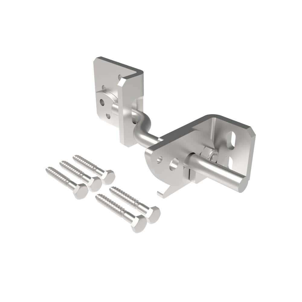 Barrette Outdoor Living 7.5 in. x 2.562 in. Heavy-Duty Zinc Floating Bar Gravity Latch 73014703