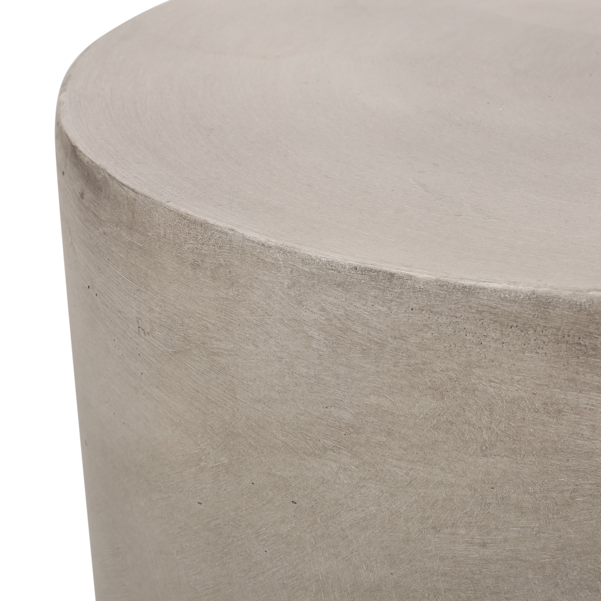 Mekai Outdoor Lightweight Concrete Side Table